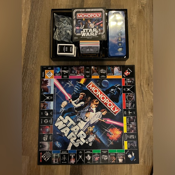 Star Wars Monopoly 40th Anniversary Special Edition - Picture 2 of 4